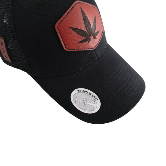 420 Pre-roll Trucker Hat - Discreet Smoker