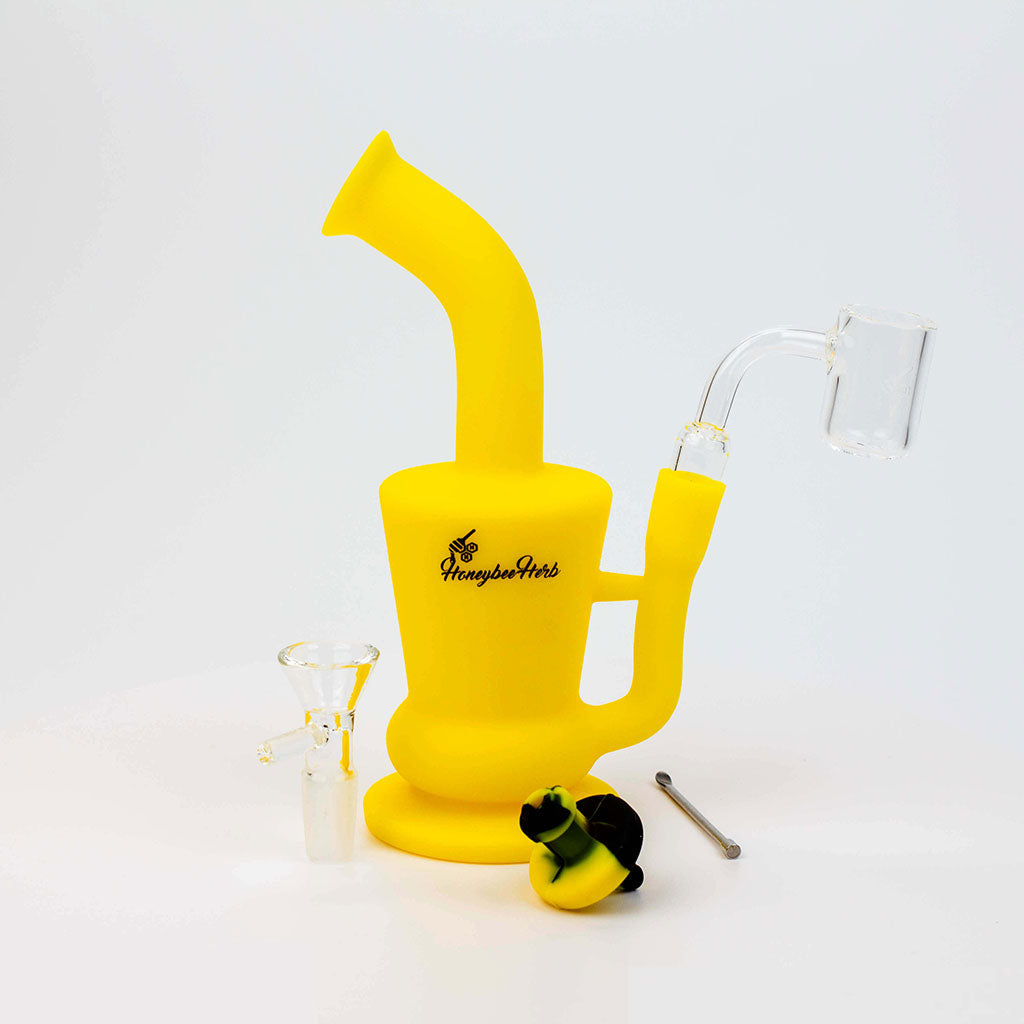 Honeybee Herb Dab Rig/Bong Travel Kit - Discreet Smoker