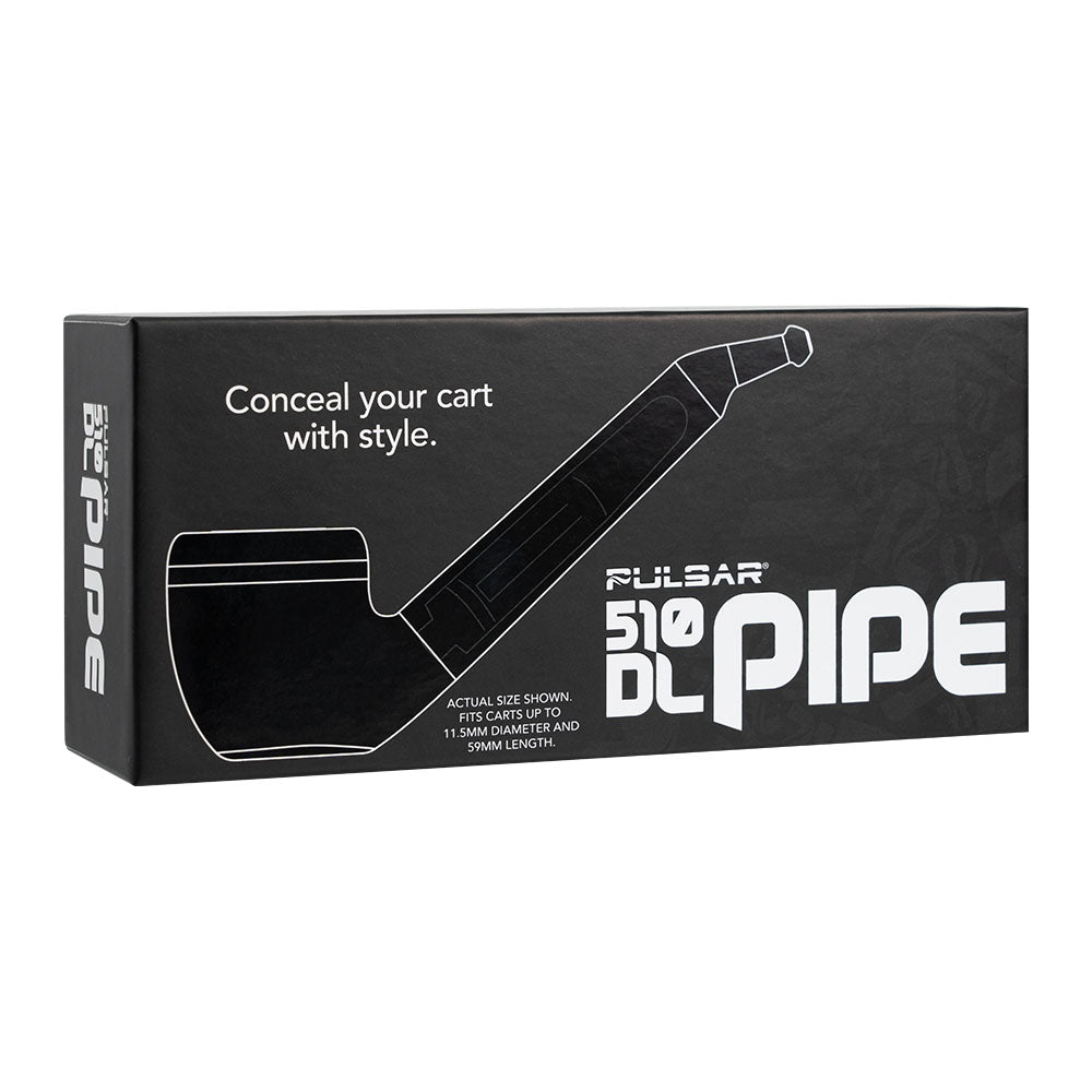 Pulsar 510 DL Pipe Variable Voltage Cartridge Vape | 650mAh - Discreet Smoker
