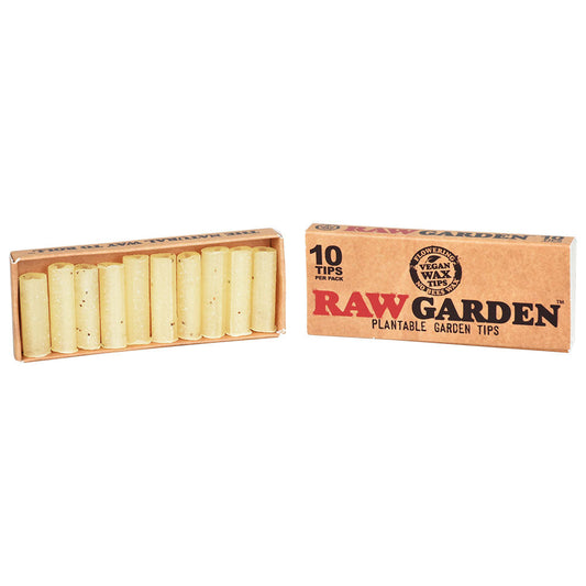 Raw Plantable Garden Tips - 10pk 20 pcs - Discreet Smoker