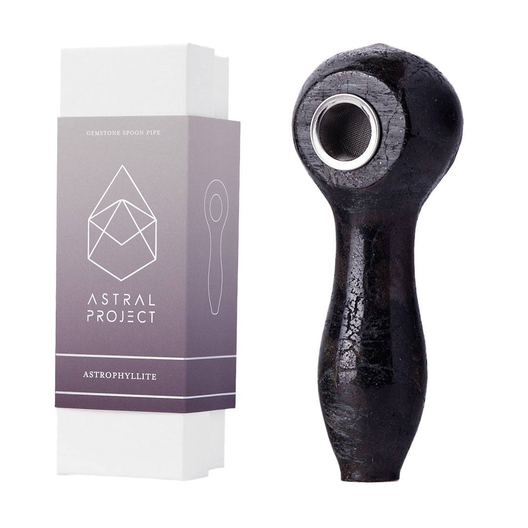 Astral Gemstone Spoon Pipes - Discreet Smoker