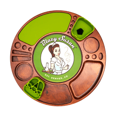 Blazy Susan Spinning Rolling Trays - Discreet Smoker