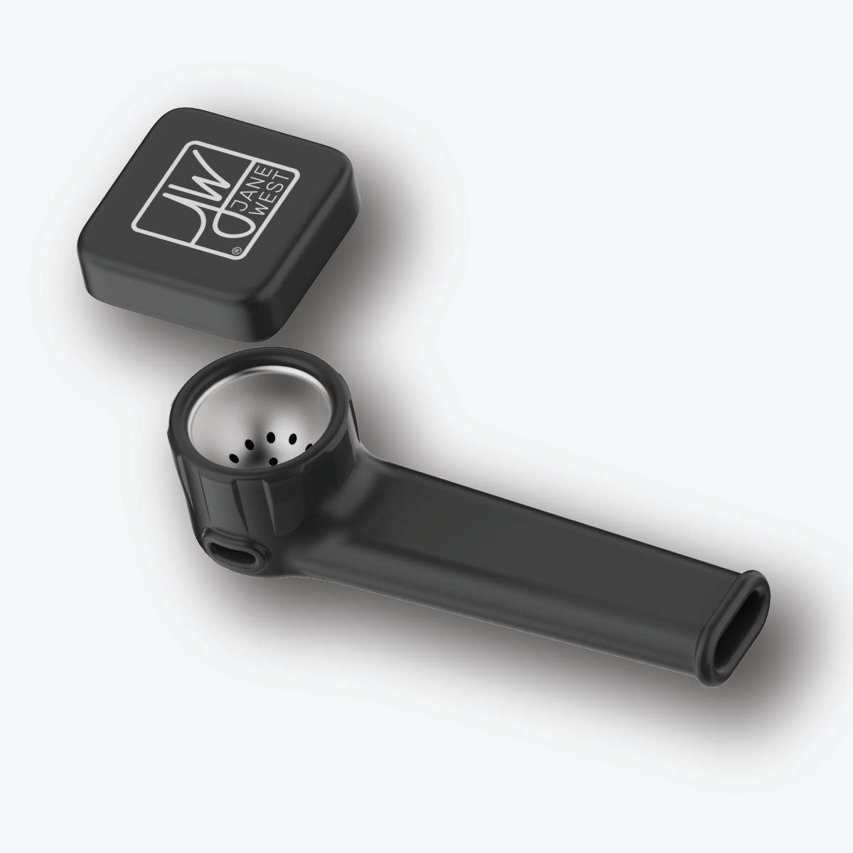 Jane West Outdoor Silicone Pipe - Discreet Smoker