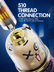 Lookah Cat 510 Battery - 750 mAh - Discreet Smoker