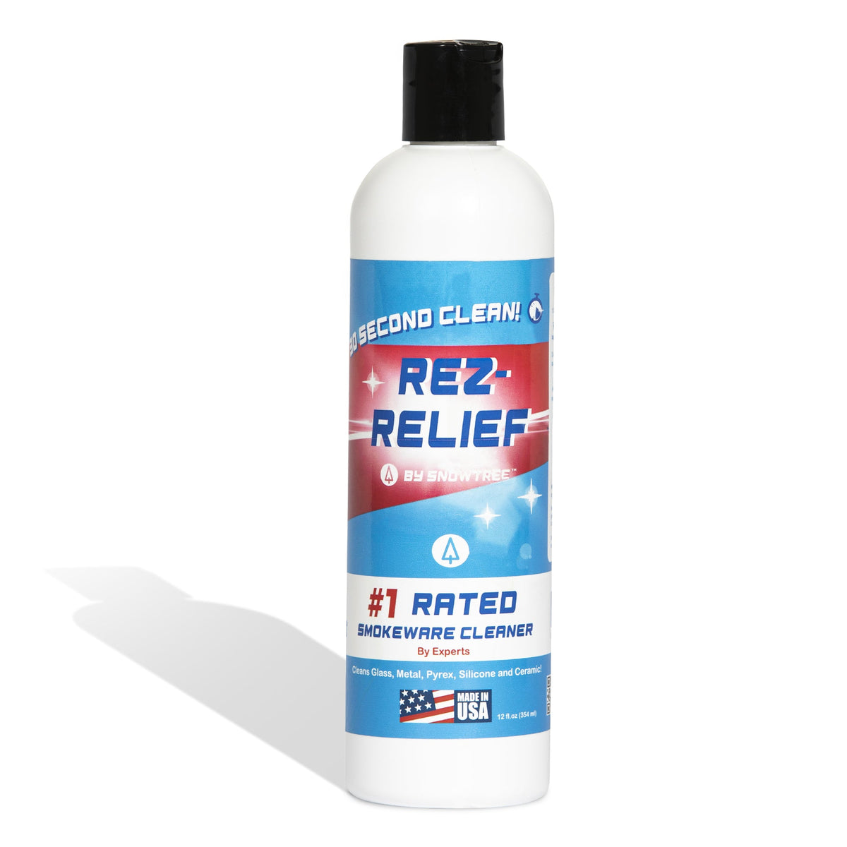 Rez Relief Bong Cleaning Solution - Discreet Smoker