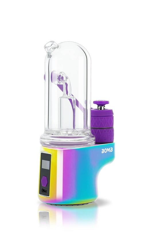 Bomb Erig Aerix -Portable Electric Dab Rig Rainbow - Discreet Smoker