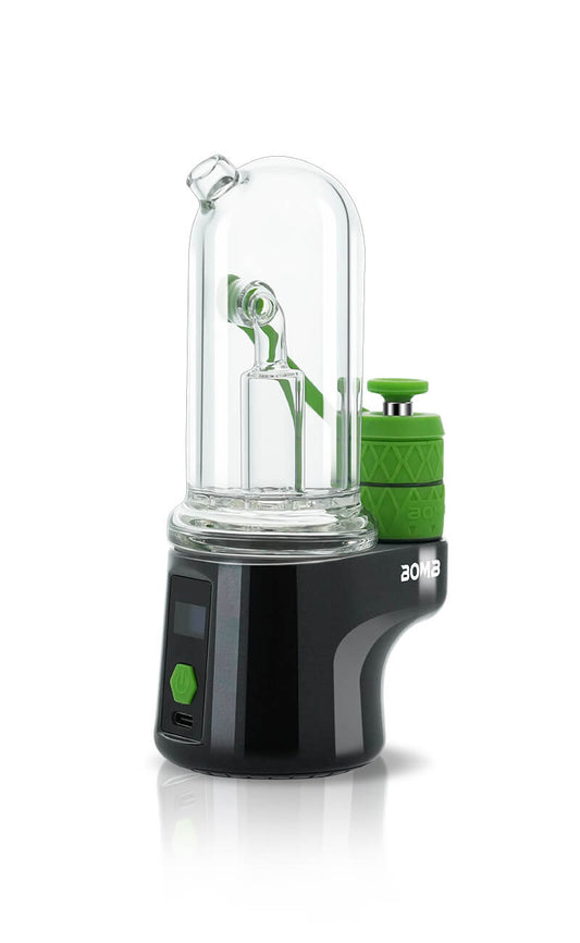 Bomb Erig Aerix - Portable Electric Dab Rig Black - Discreet Smoker