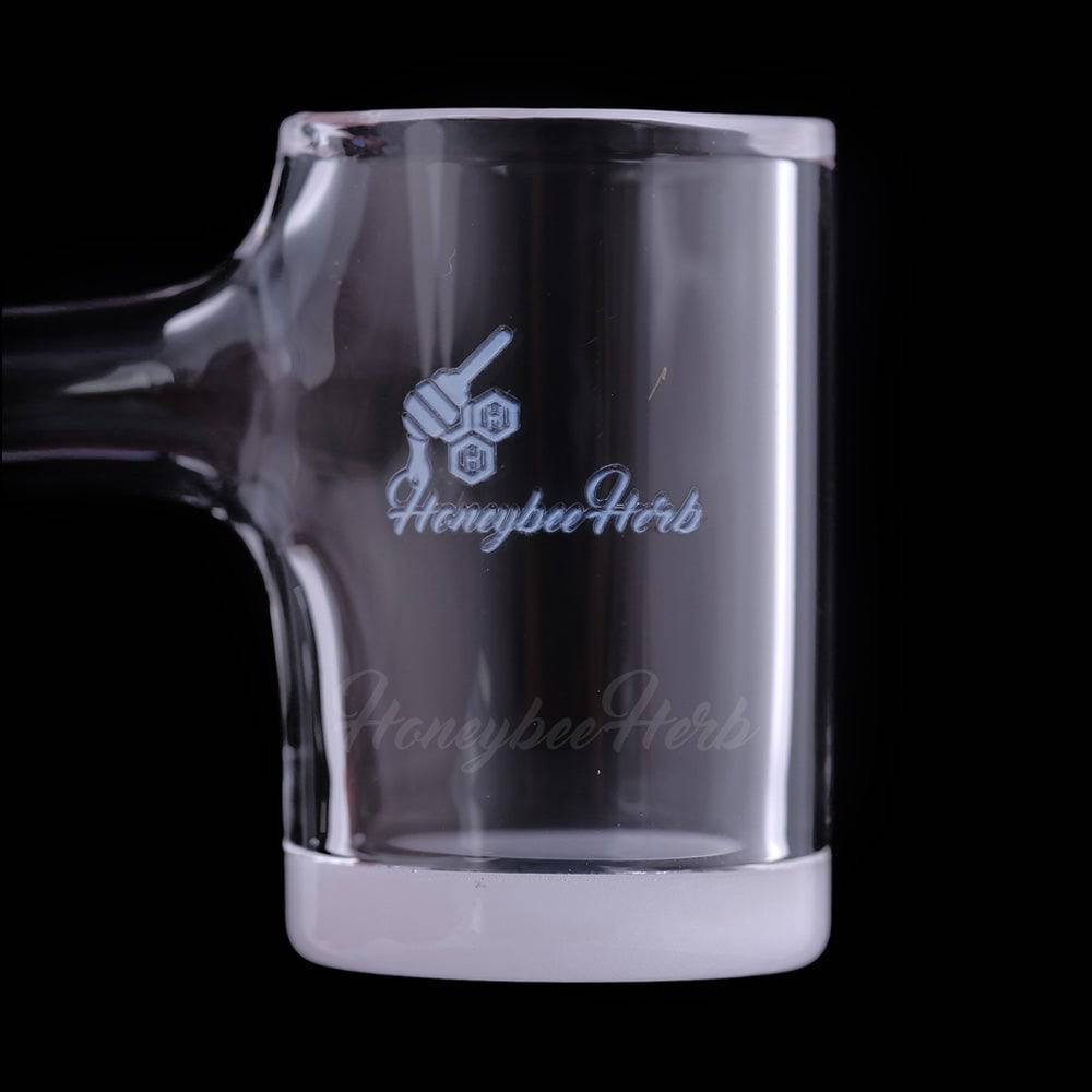 HONEY & MILK BEVEL QUARTZ BANGER - 45° DEGREE | BL - Discreet Smoker