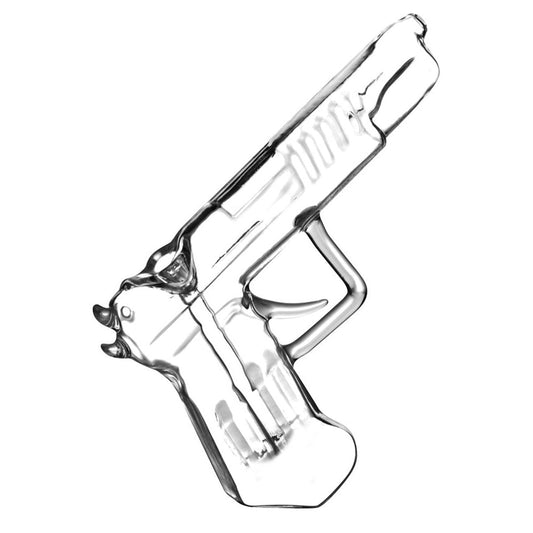 Smoking Gun Glass Bubbler - Discreet Smoker