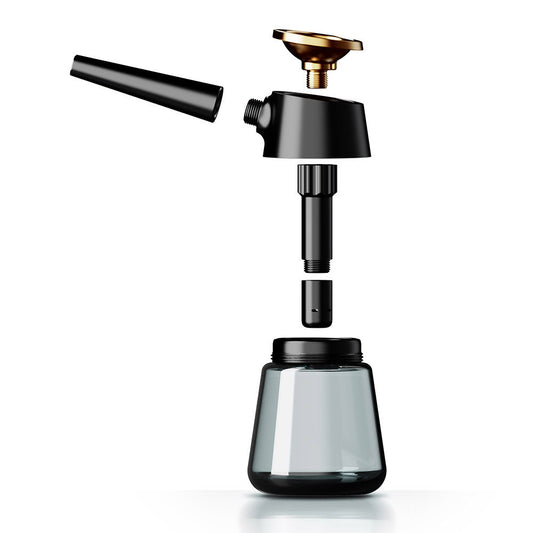 Vessel Element Hand Bubbler [Black] - Discreet Smoker