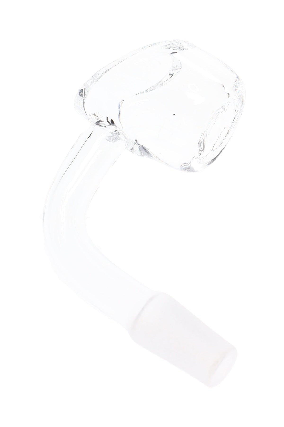 Quartz 10 mm Male Domeless Banger – 4 mm Thick - Discreet Smoker