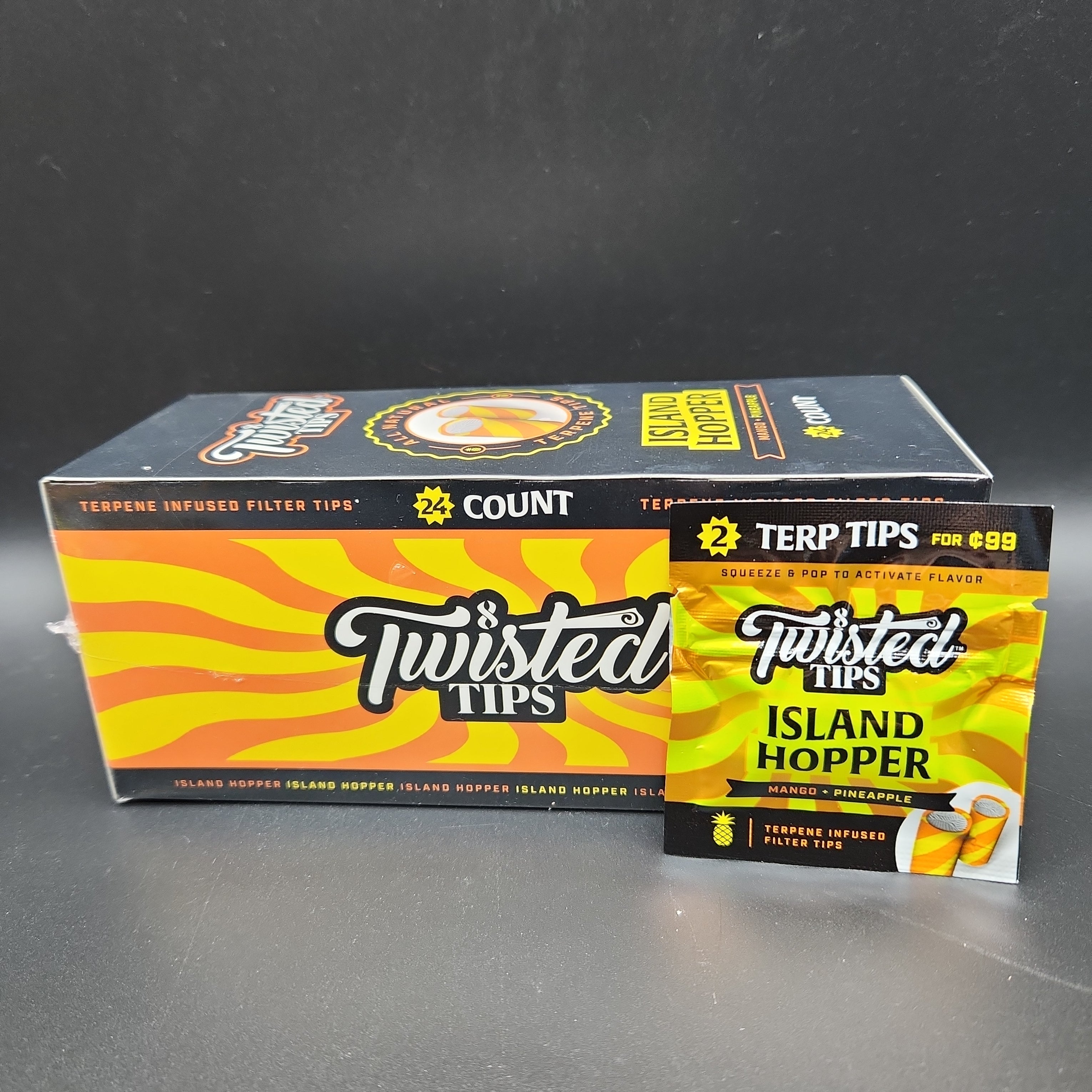 Twisted Tips - Flavored Filters - Box of 24