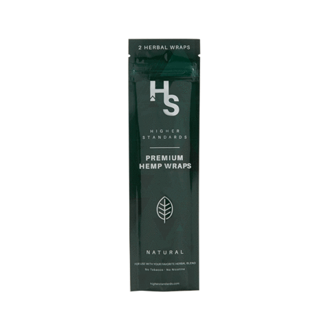 Higher Standards Premium Hemp Wraps - Discreet Smoker