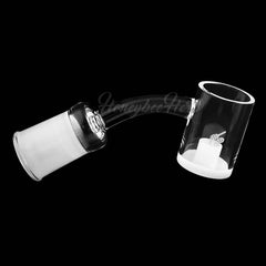 HONEY & MILK CORE REACTOR QUARTZ BANGER - 45° DEGREE | YL - Discreet Smoker