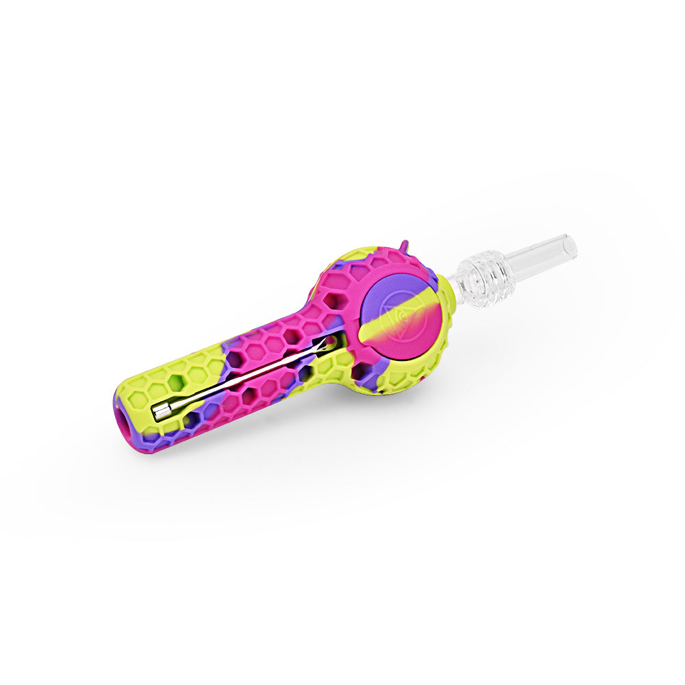 Ritual - 4'' Silicone Nectar Spoon - Miami Sunset - Discreet Smoker