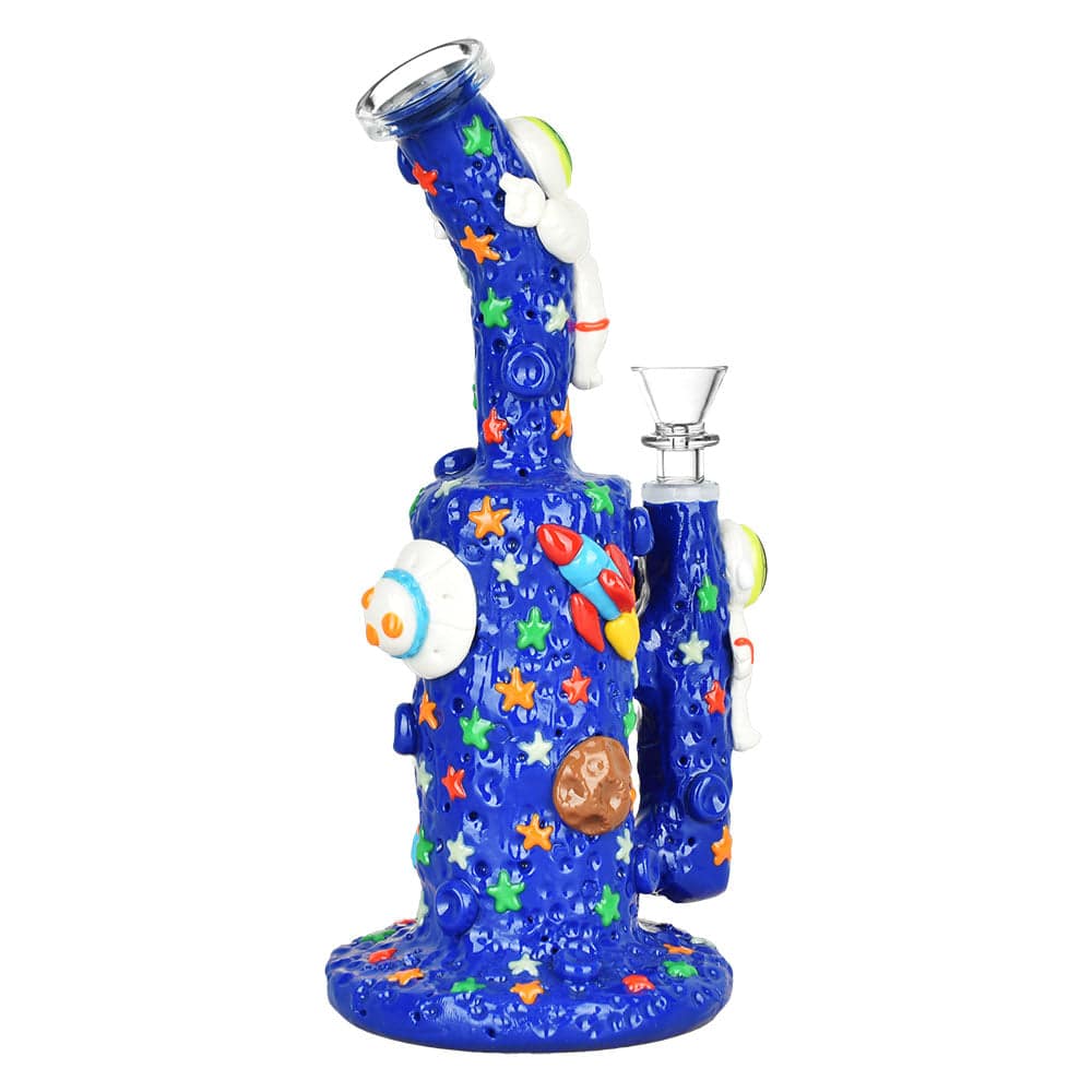 Pulsar Spaceman Water Pipe - 9.5"/14mm F - Discreet Smoker