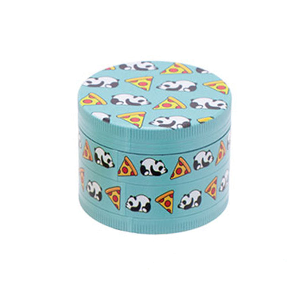 PANDA PIZZA WACKY GRINDER - Discreet Smoker