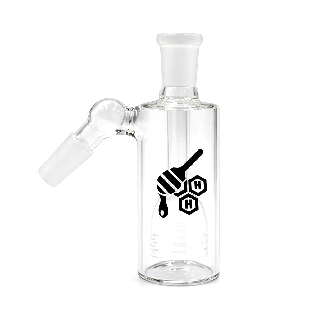 HONEYBEE HERB 3 ARM SLITED DIFFUESED DOWNSTEM PERC ASH CATCHER - Discreet Smoker