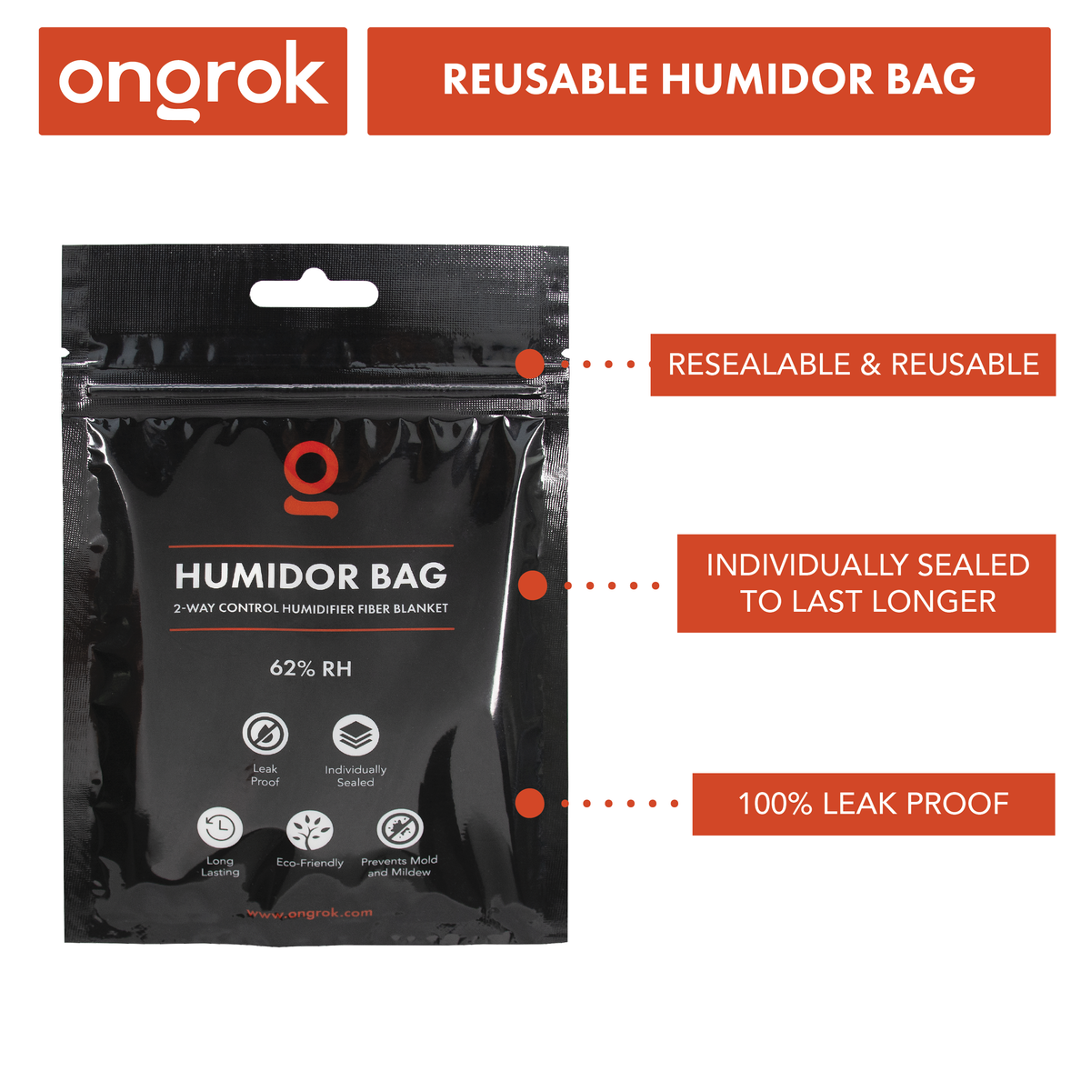 Ongrok Humidor Bags - Discreet Smoker