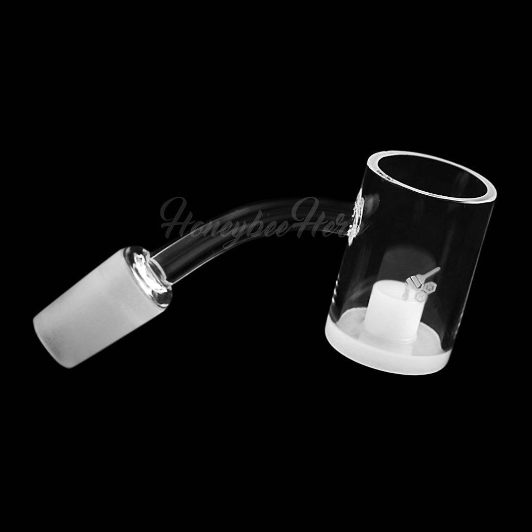 HONEY & MILK CORE REACTOR QUARTZ BANGER - 45° DEGREE | YL - Discreet Smoker