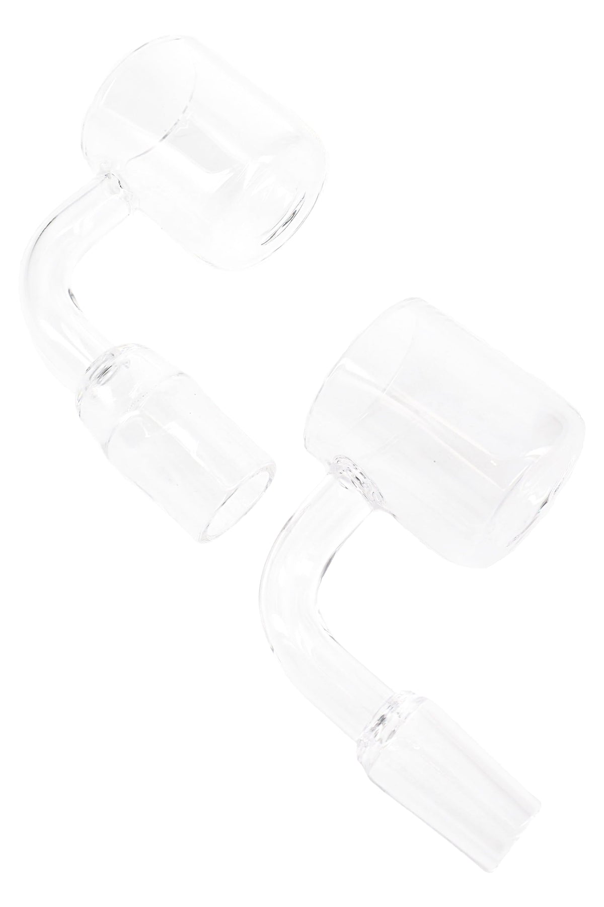Quartz 90° Domeless Banger – 30 mm – 14.5 & 18.8 – Male/Female - Discreet Smoker