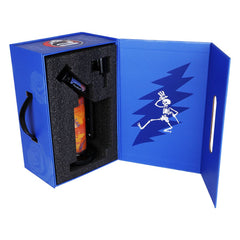 Grateful Dead x Pulsar Inside Print Water Pipe - 8.5" / 14mm F / Sunset Dance - Discreet Smoker