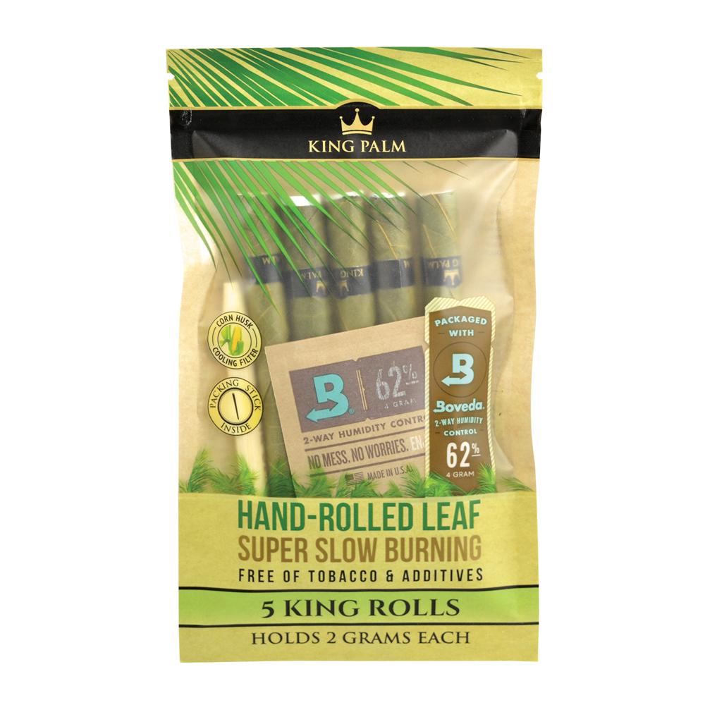 King Palm King Size Leaf Rolls - Discreet Smoker