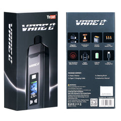Yocan Vane 2 Dry Herb Vaporizer | 1200mAh - Discreet Smoker