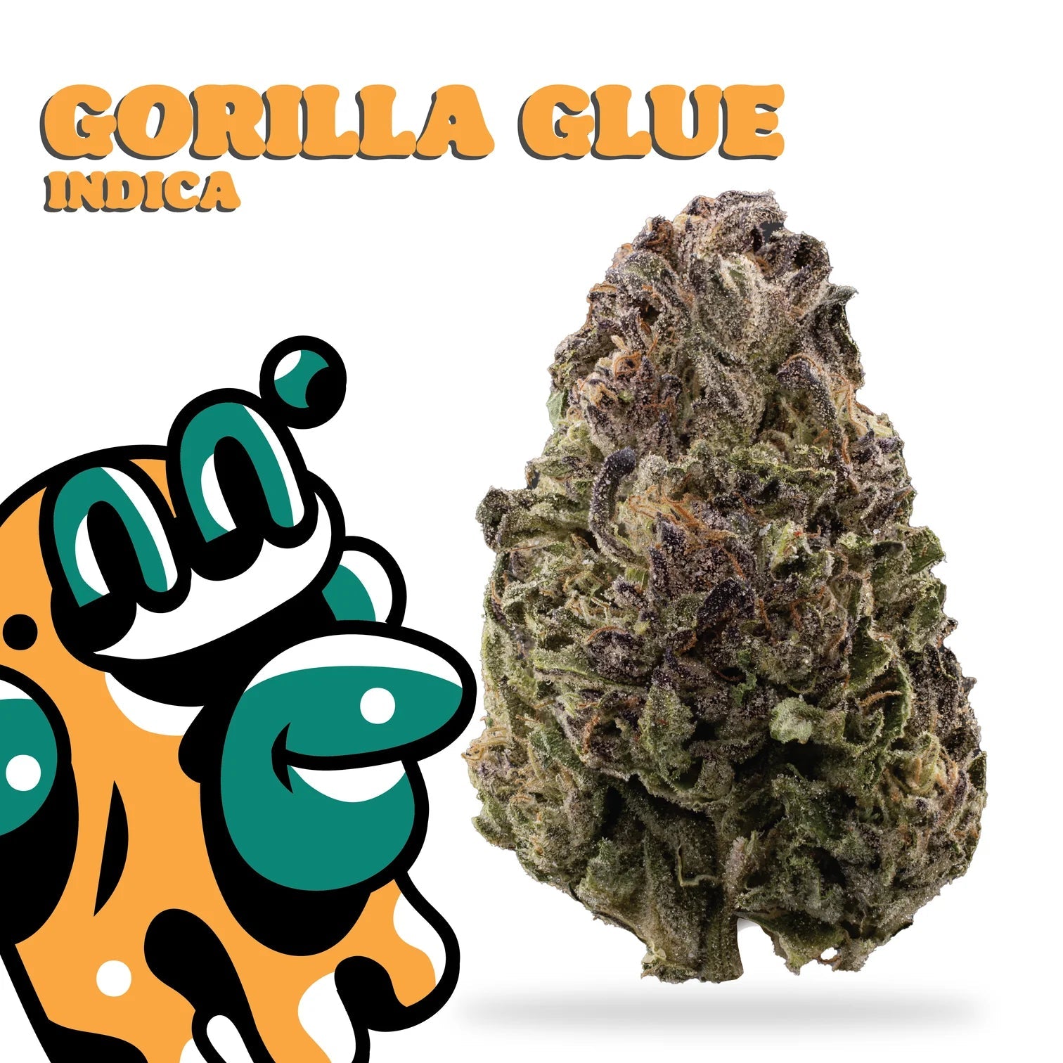 THCA - BIG HIGH FLOWER - GORILLA GLUE 3.5G - Discreet Smoker