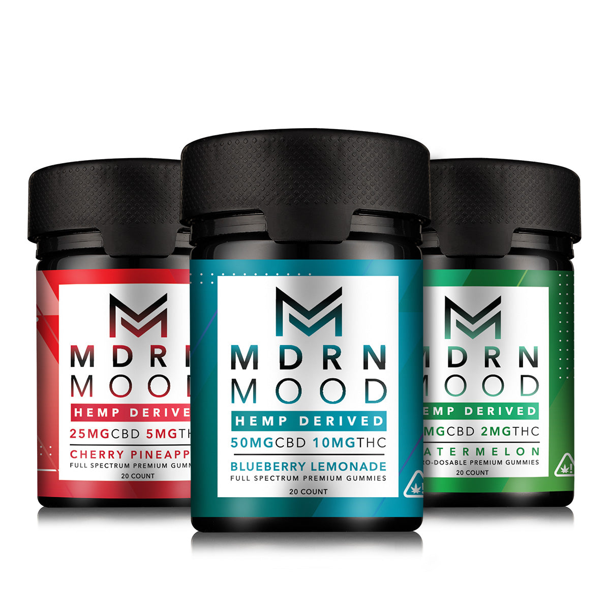 Mdrn Mood 3pack - Mixed Variety (60ct) - Discreet Smoker