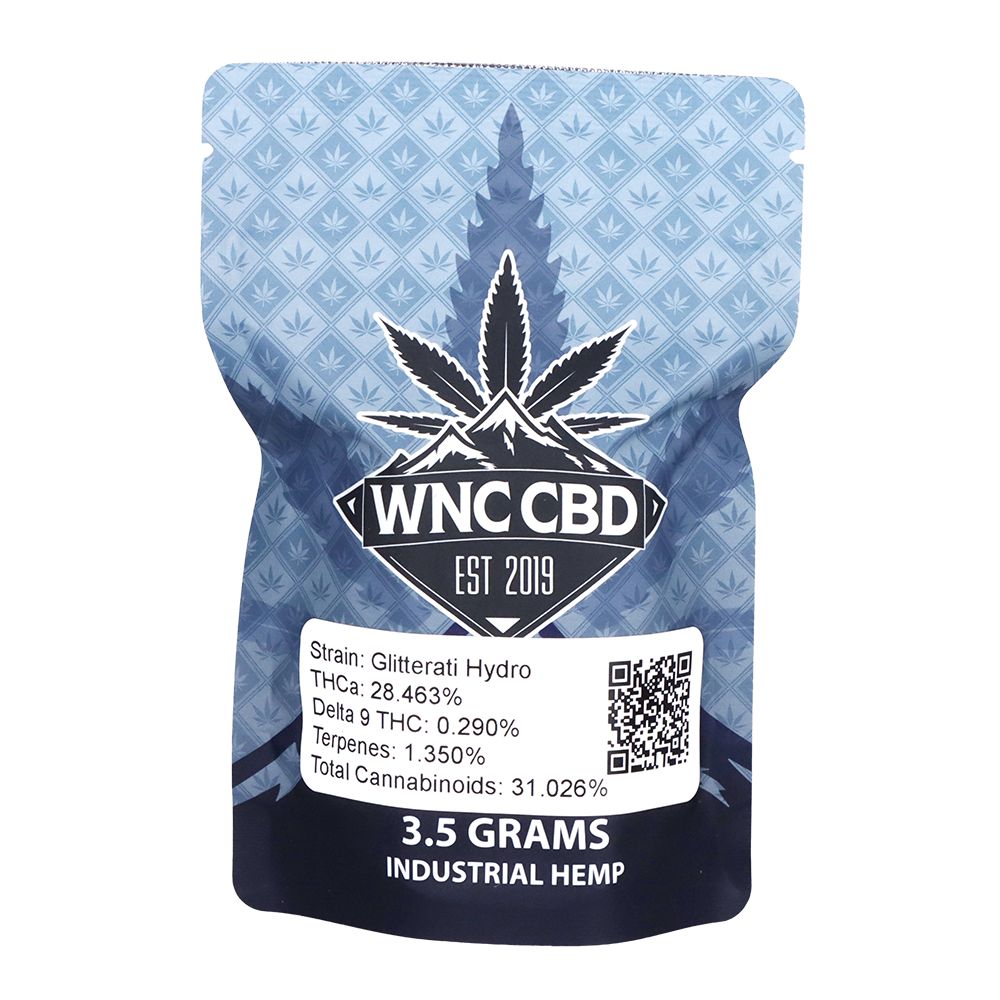 WNC CBD High THCA Indoor Hydro Flower | 3.5g - Discreet Smoker