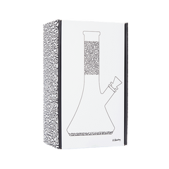 K. Haring Glass Beaker Water Pipe