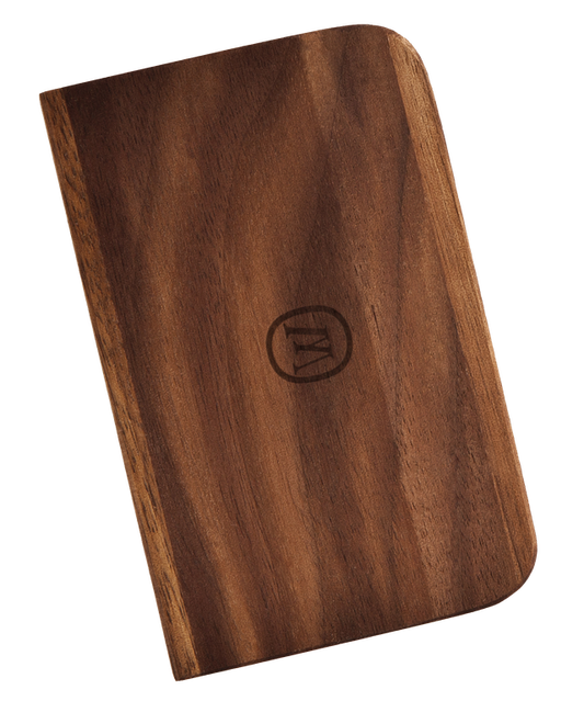 Marley Natural Black Walnut Prep Tray - Discreet Smoker