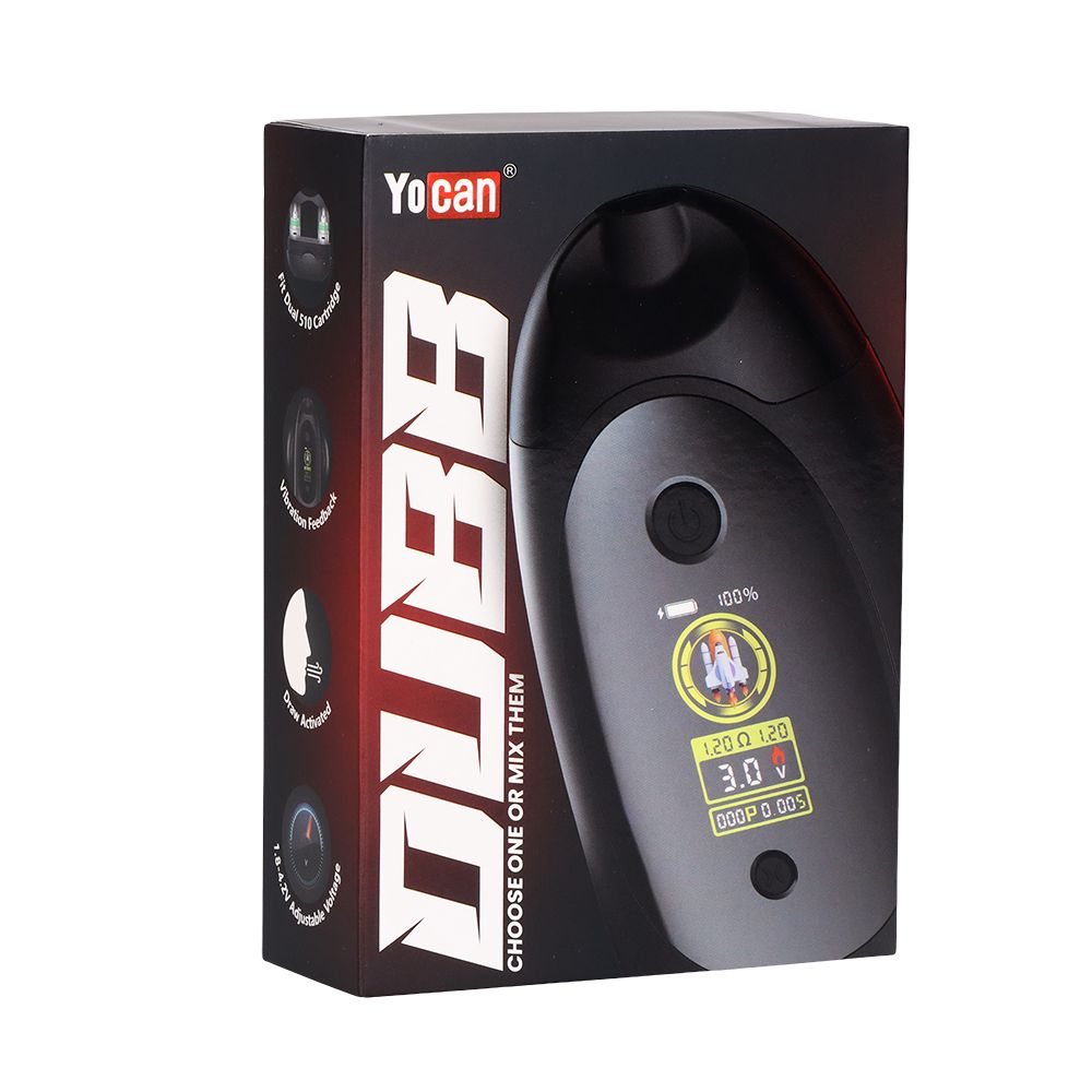 Yocan Dubb Dual Cartridge 510 Vape Battery | 750mAh - Discreet Smoker