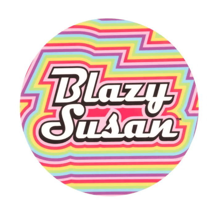 Blazy Susan 8"  Dab Pads, Rainbow