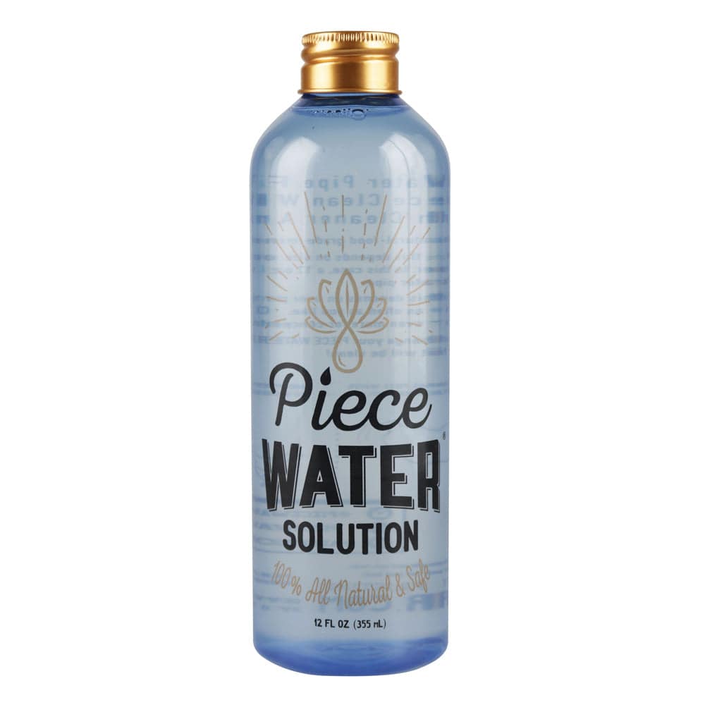 24PC CASE - Piece Water - Water Pipe Solution - 12oz - Discreet Smoker