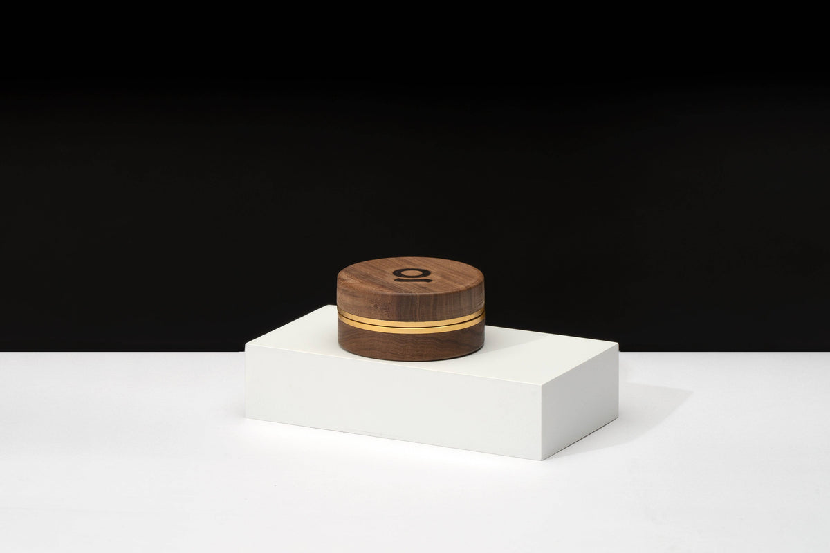 ONGROK 3 Inch, 2-Piece Walnut Grinder - Discreet Smoker