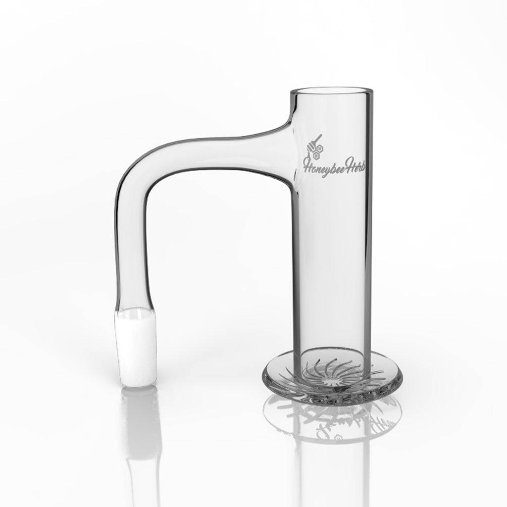 LONG NECK BEEHIVE QUARTZ BANGER - 90° DEGREE | BL - Discreet Smoker
