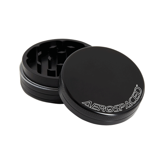 Vibes x Aerospaced Aluminum 2-Piece Grinder - Discreet Smoker