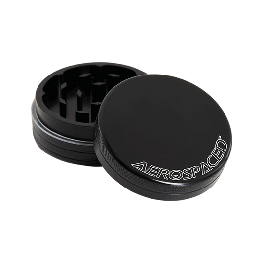 Vibes x Aerospaced Aluminum 2-Piece Grinder - Discreet Smoker