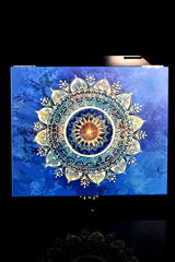 Large Locking Wooden Stash Box Set – Pineapple/Mandala/Tree - Discreet Smoker