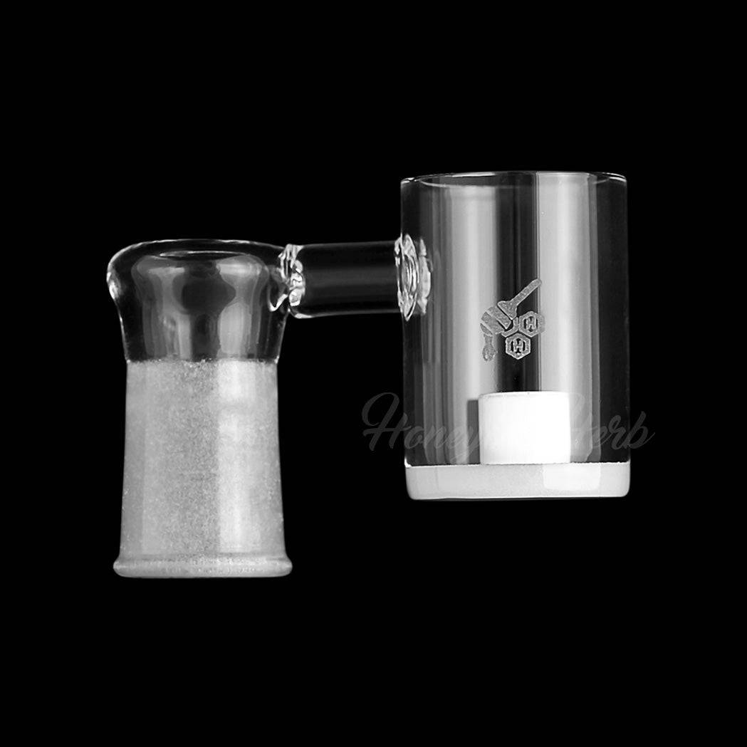 HONEY & MILK CORE REACTOR SIDECAR QUARTZ BANGER - 90° DEGREE | YL - Discreet Smoker
