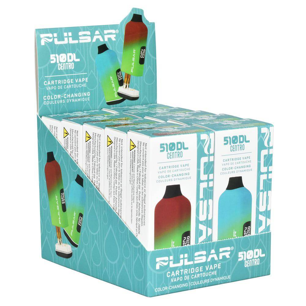 Pulsar 510 DL Centro Auto-Draw Variable Voltage Vape Bar | Thermo Series | 650mAh - Discreet Smoker