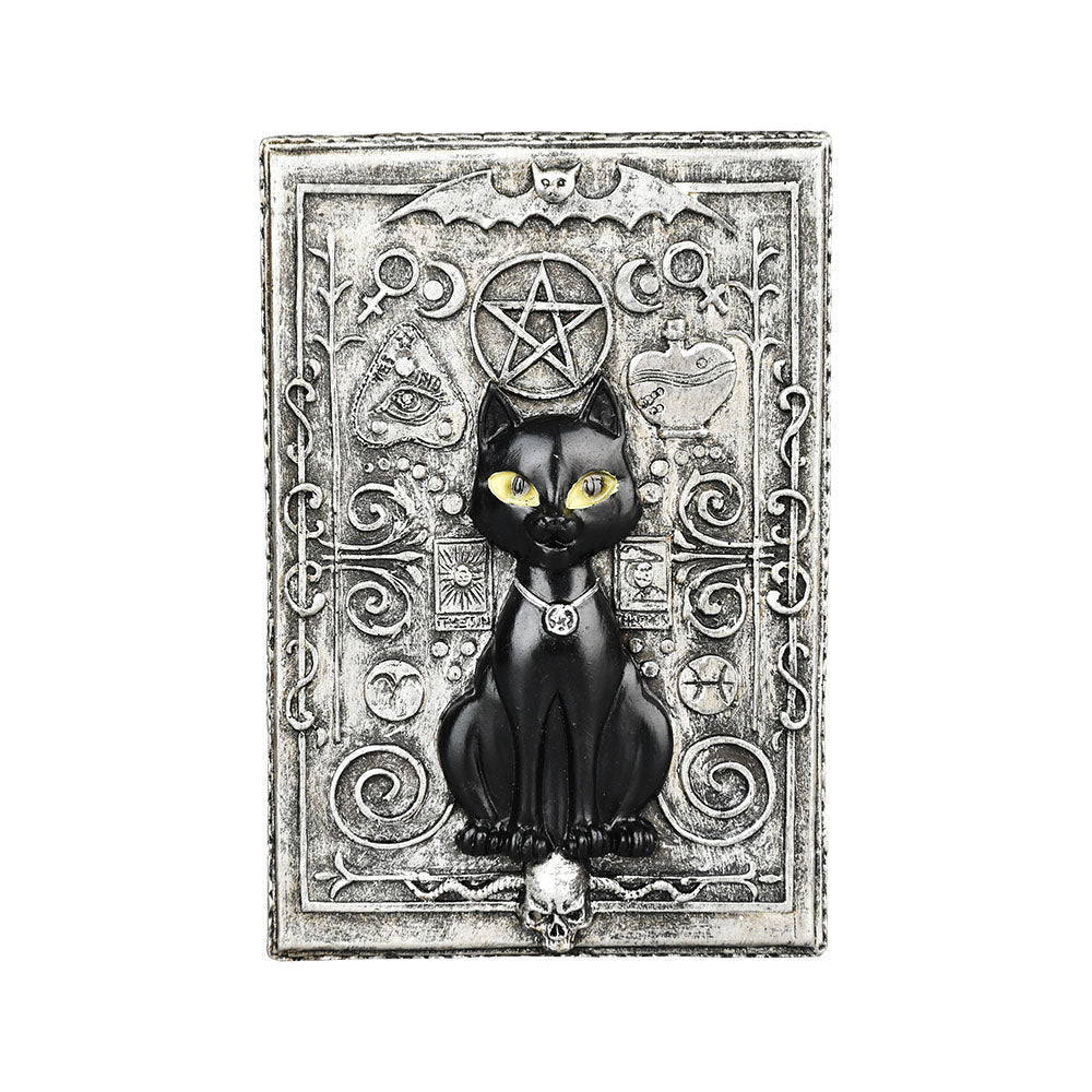 Cat Tarot Stash Box - 3.75"x5.5" - Discreet Smoker