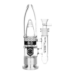 US Caliber Designs .50 Water Pipe | 9.25" | 19mm F - Discreet Smoker