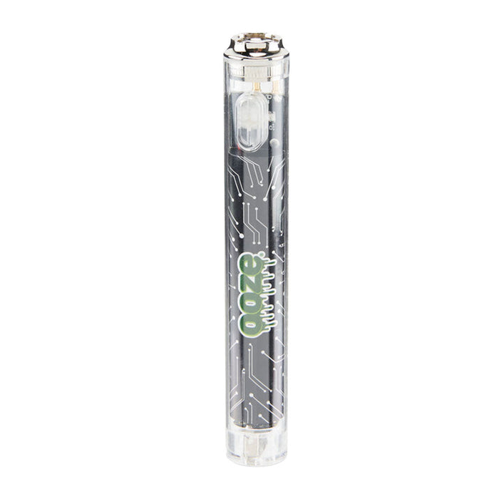 Ooze Slim Clear Series 510 Vape Battery - 400mAh, Panther Black
