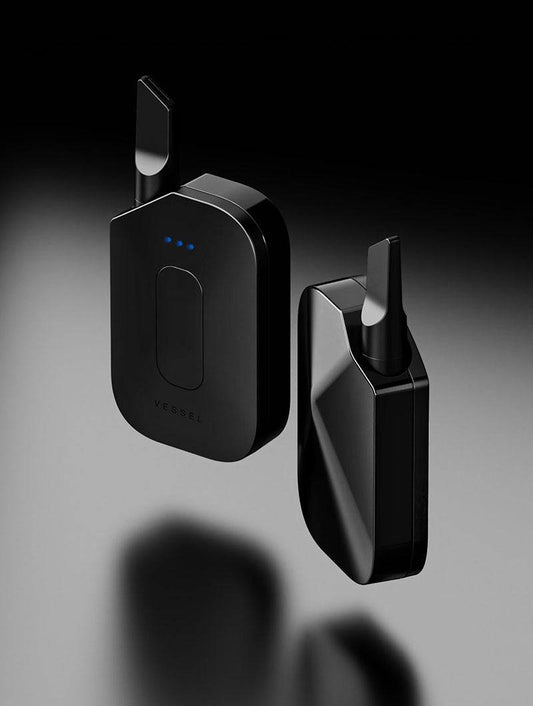Vessel Compass Rise [Obsidian] 510 Battery - Discreet Smoker