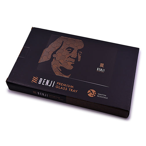 Benji - Shatter-Resistant Glass Tray Kit - Art Franklin - Discreet Smoker