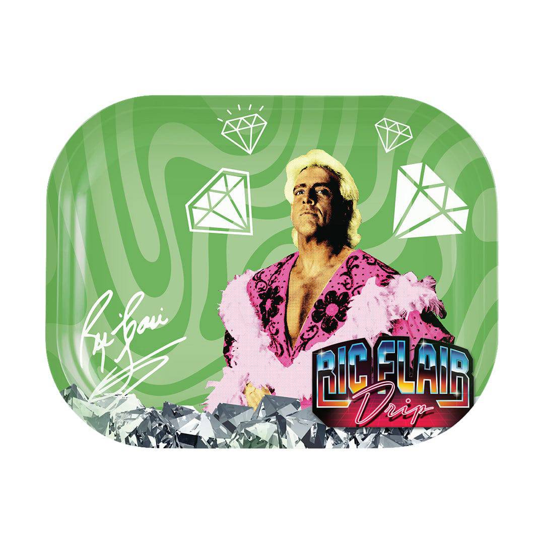 Ric Flair Drip Rolling Trays - Discreet Smoker