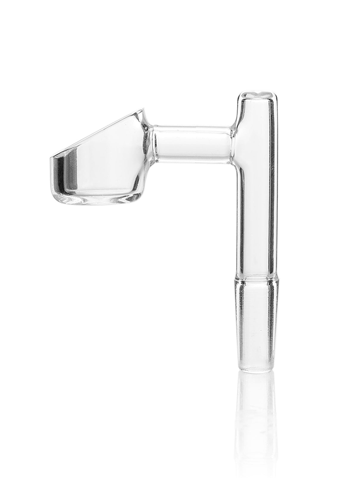GRAV® 10mm Male Angled Quartz Banger - 90° - Discreet Smoker